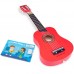 GUITARRA INFANTIL DE LUXE VERMELHA